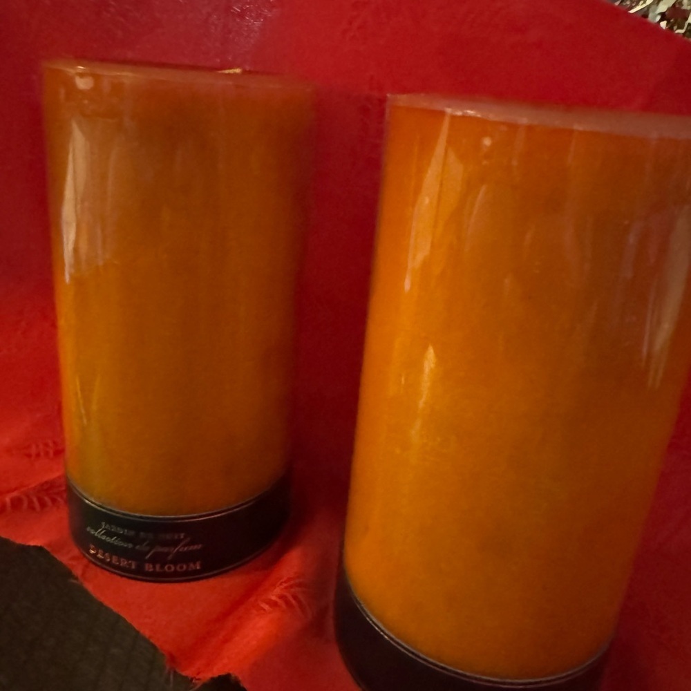 Orange Candle Set